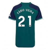 Arsenal Fabio Vieira #21 Replika Tredje Tröja Dam 2023-24 Kortärmad